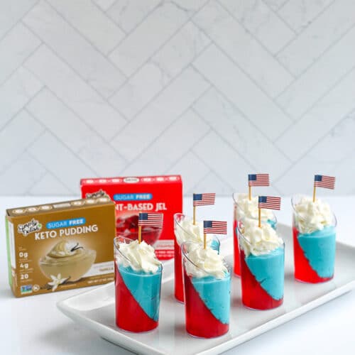 Simply Delish 4th of July Jel _ Pudding Trifle by @klean.kate featured image