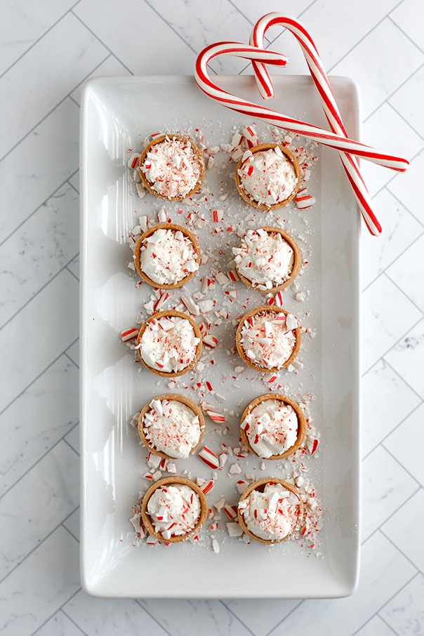 Candy Cane Peppermint Tarts by_1 @klean.kate top view