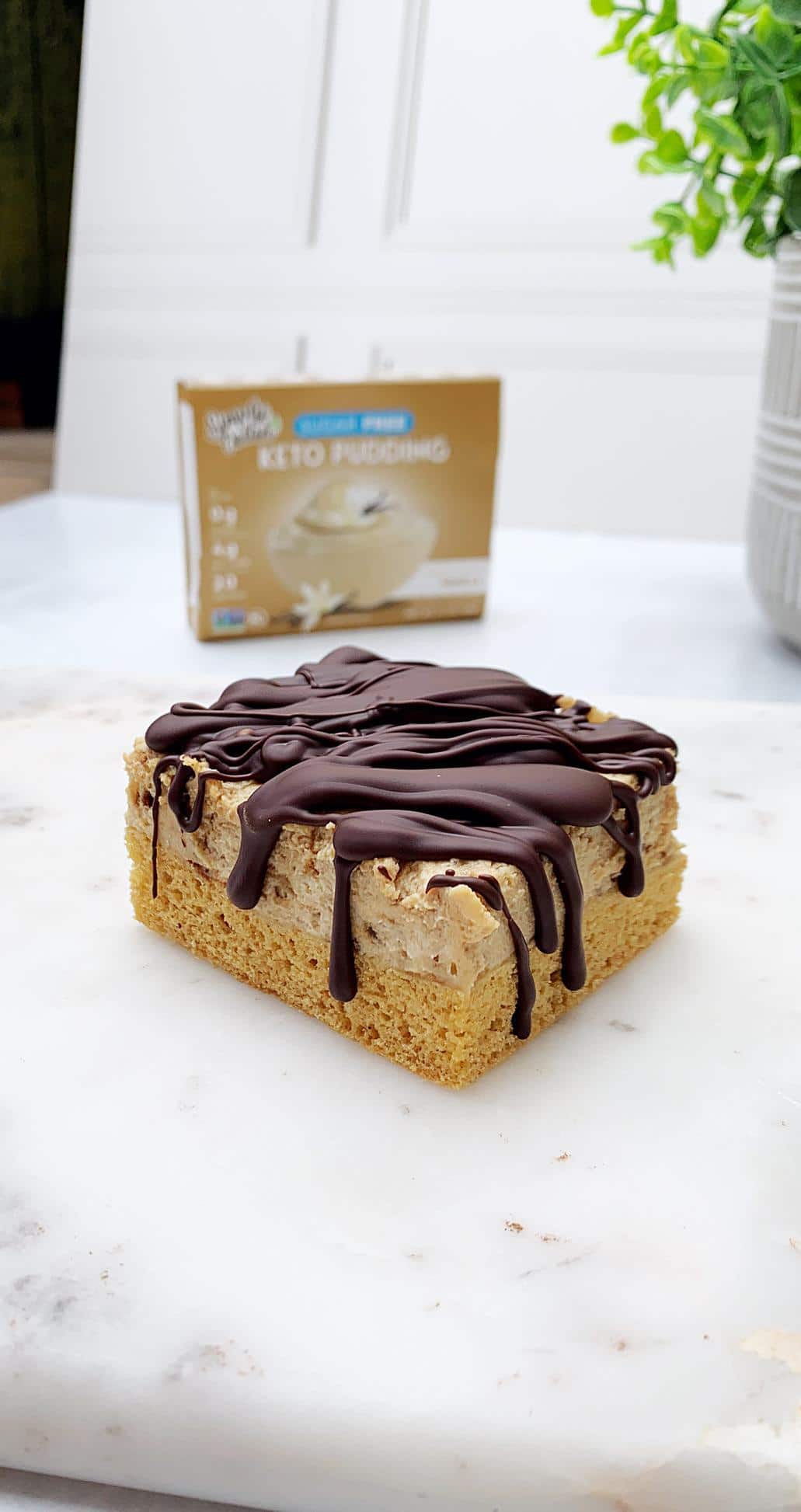 Caramel Mocha Pudding Bars (High Protein _ Low Carb)6