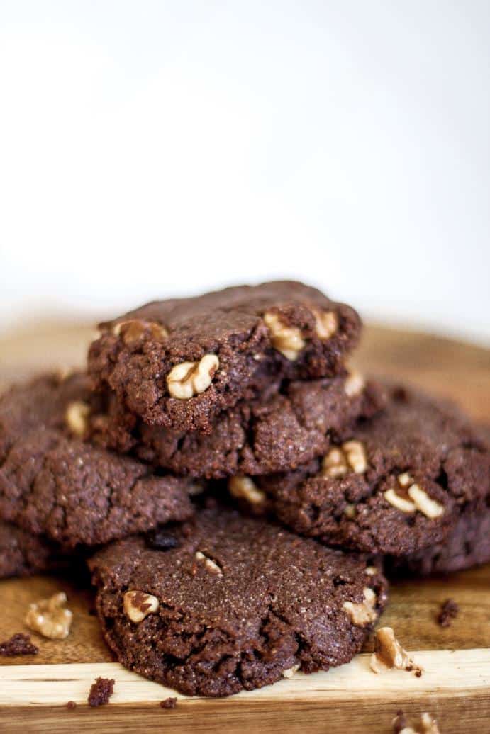 Chocolate Pudding Cookies by @klean.kate Close Up