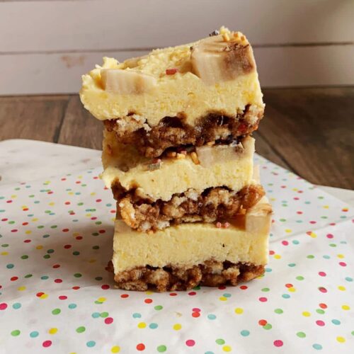 Honey Graham Banana Cream Pie Bars 4