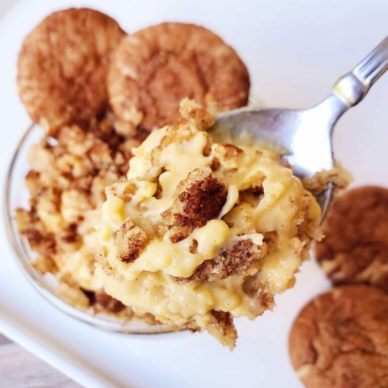 snickerdoodle banana pudding keto