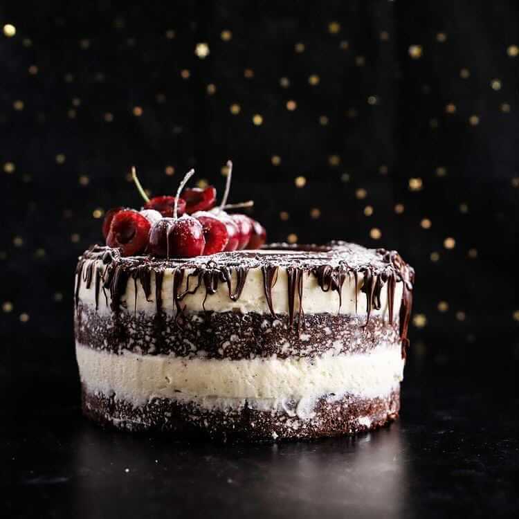 Sugar-Free Black Forest Cake