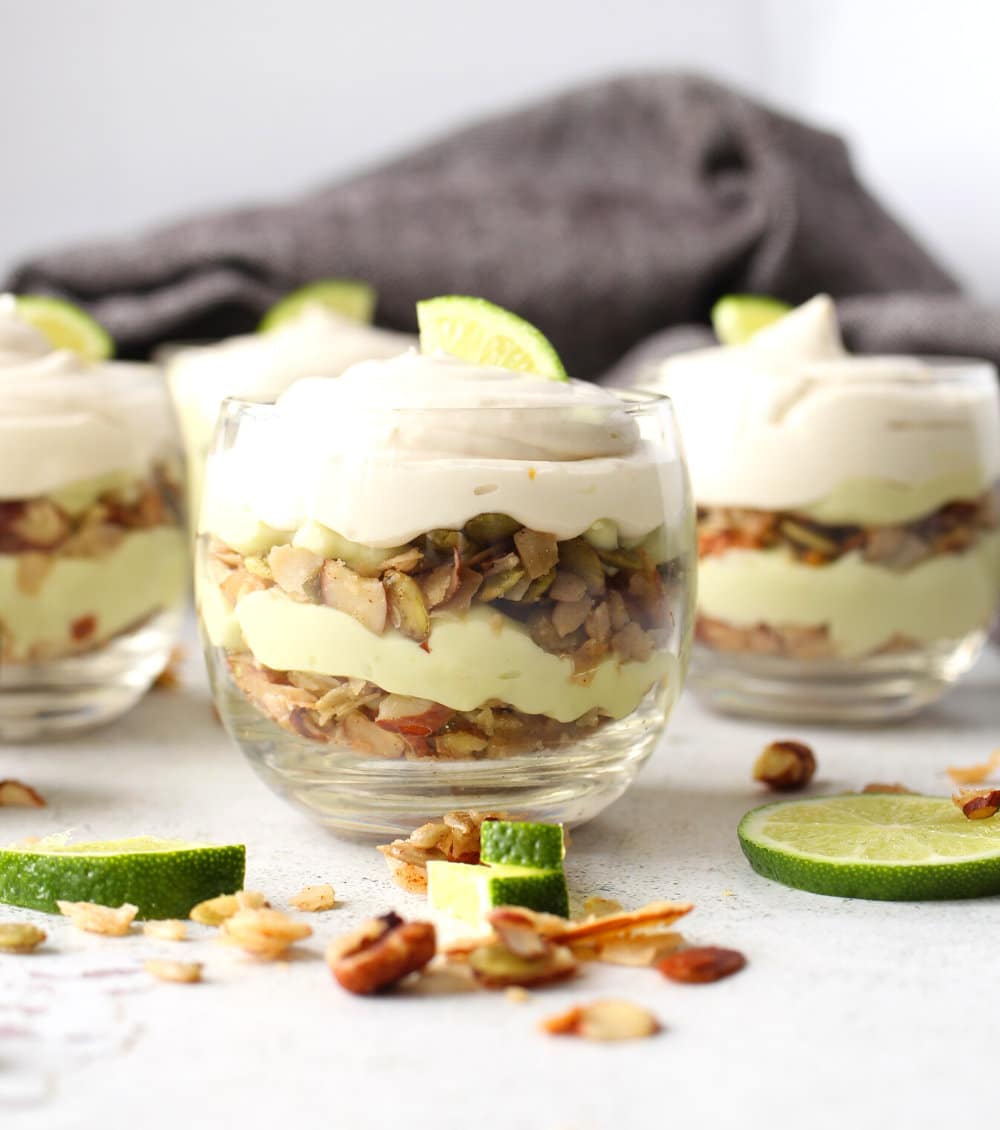 Keto Key Lime Pie Cups