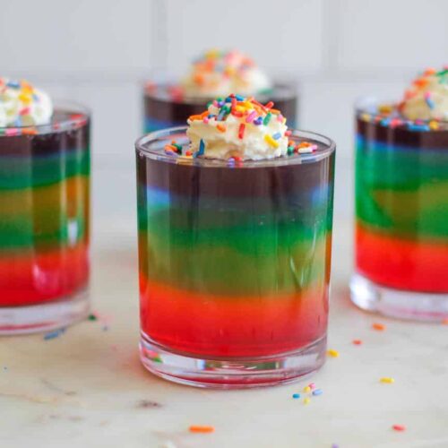 Rainbow Gradient Jel Parfait