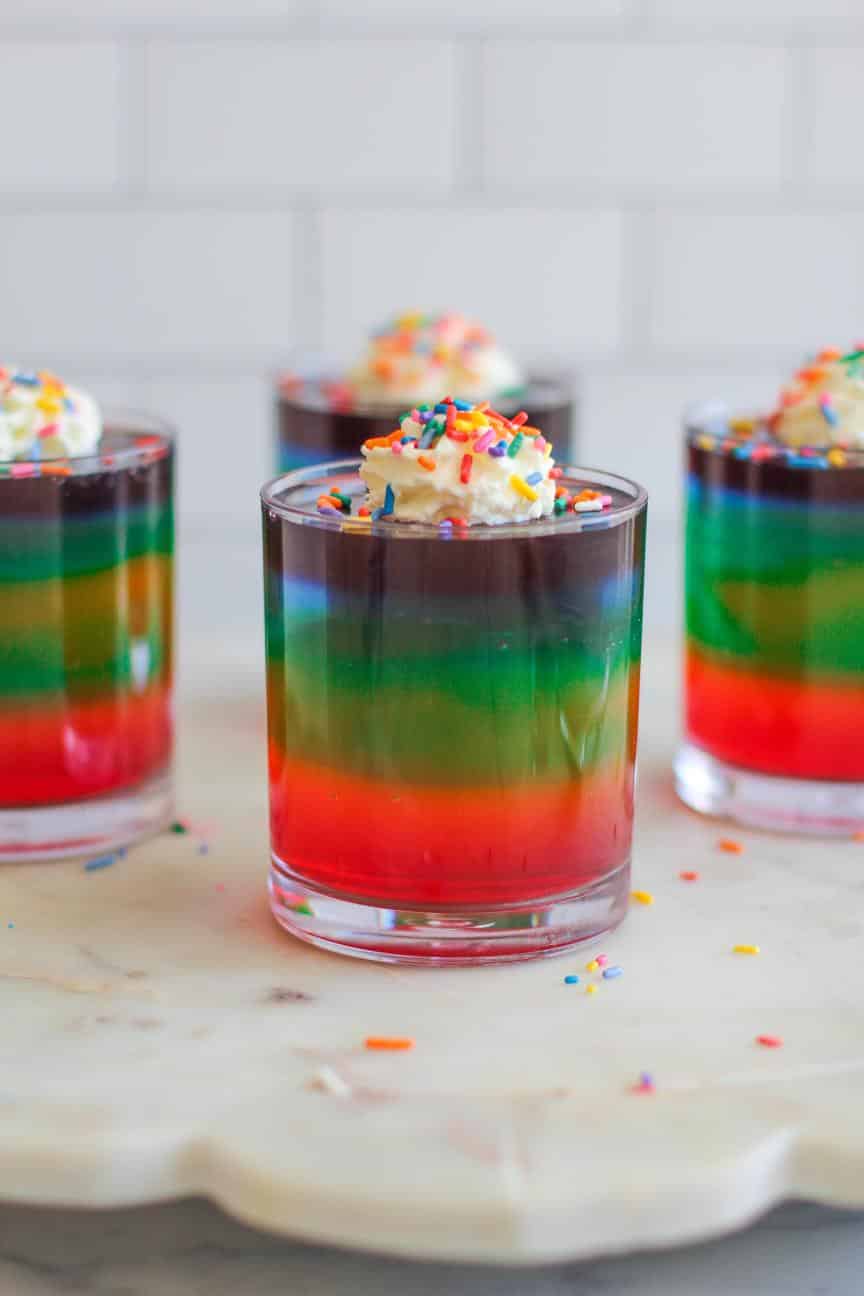 Rainbow Gradient Jel Parfait