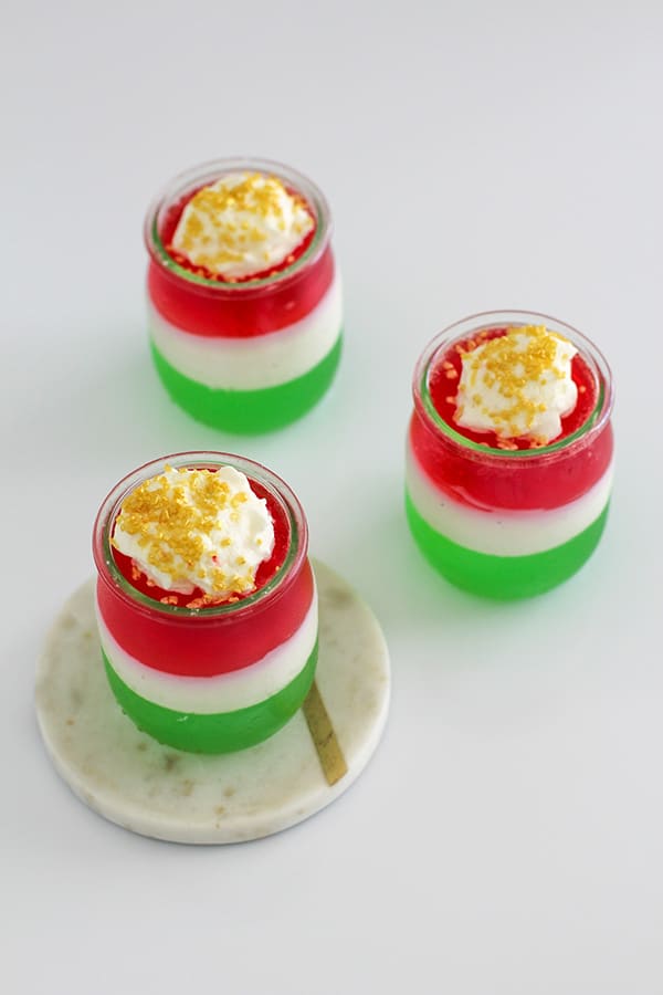 Cinco De Mayo parfaits top view