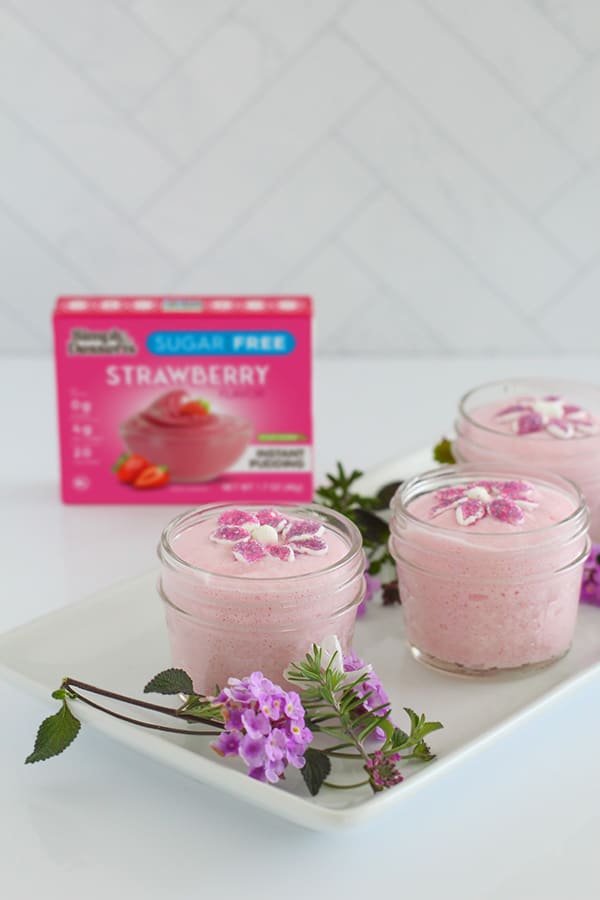 Strawberry Mousse Cups Featured Image