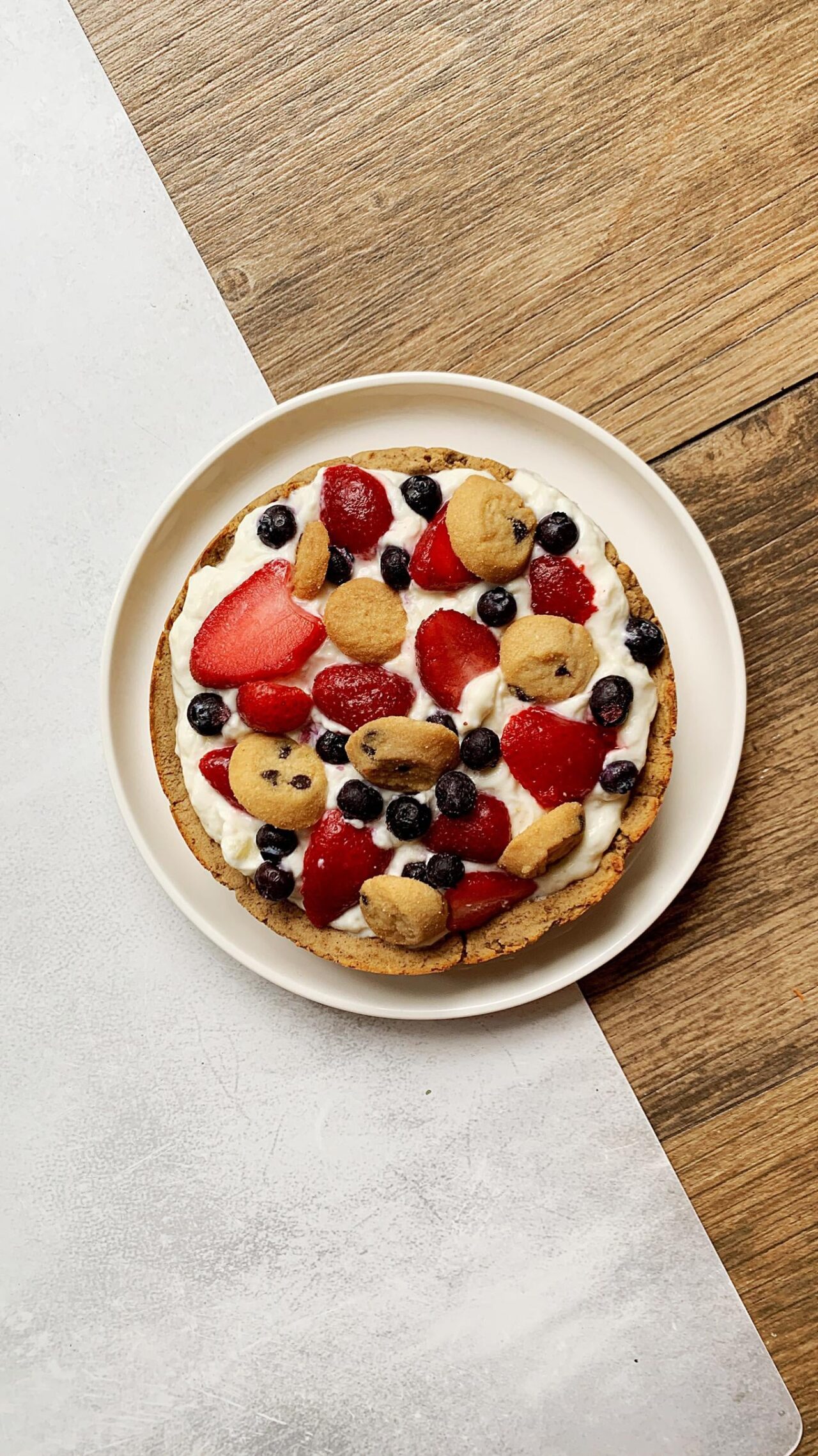 Vanilla Pudding Berries _ Cookie Pie (Gluten Free _ Low Carb)5