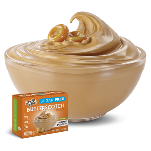 Simply Delish Butterscotch Pudding Sugar Free